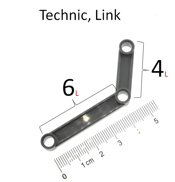  building blocks wishbone suspension arm compatible with lego tehnical part 32294 32005 thumb200