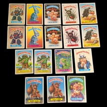 Garbage Pail Kids Sticker Cards 1986 Lot of 17  Series 3 Lot Many A B pairs - £5.33 GBP