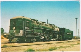 Postcard Train Southern Pacific 4294 Sacramento California - £3.04 GBP