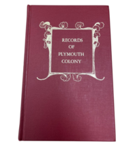 Records of Plymouth Colony 1633-1689 Birth Marriage Death Treasury Recor... - $19.99