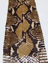 Python Printed-on Cobra Snake Skin Leather Snakeskin Pelt Craft Supply B... - $11.51+