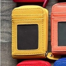 Accordion Style Card ID Wallet Yellow - $17.82