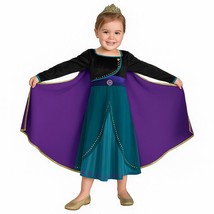 Disney Frozen Queen Anna Costume Halloween or Dress Up Toddler Size 3-4 - $738.59 MXN