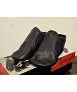 Capezio Stretch Jazz Shoe Childs Black Leather CG15C NEW 10 11 12 13 - $569.63 MXN