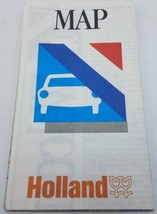 Vtg 1987 Holland Board Of Tourism Travel Road Map EUC - £14.33 GBP