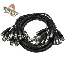 XLR Snake Cable (16 Channels) 10FT by FAT TOAD - Patch Studio, Stage, Li... - £51.76 GBP