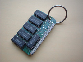 Genuine computer memory chip key-ring - £3.91 GBP