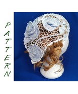 Easy crochet summer hat pattern, Crochet kerchief pattern, Irish crochet... - £14.15 GBP