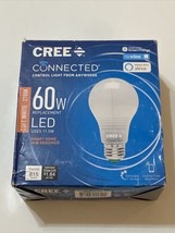 Cree Connected Led Lightbulb BA19-08027OMF Cree Smart Bulb 1pk 60w 2700k - £11.87 GBP