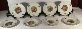 8pc Elegant JL Menau Von Henneberg German Democratic Republic Dessert/Salad Plat - £38.88 GBP