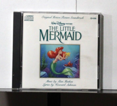 The Little Mermaid Original Motion Picture Soundtrack CD Walt Disney 1989 - £6.18 GBP