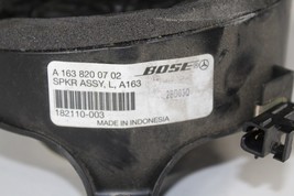 2002-05 MERCEDES W163 ML320 ML350 ML500 REAR DRIVER LEFT BOSE DOOR SPEAKER J2704 image 5