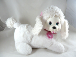 Puppy Surprise White Mom 2 white Babies Plush PS necklace - $12.46