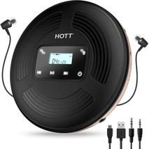 HOTT CD903TF Portable CD Player for Car with Bluetooth FM Transmitter，Re... - £159.85 GBP