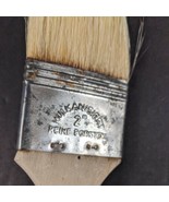 Vulkanisiert 2 Inch Paint Brush Reine Borsten German Painters Wood Handle - $301.58 MXN