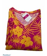 Fresh Produce Women’s S/S V-Neck T-Shirt.Flamingo.Sz.L.NWT.MSRP$49.00 - $45.82