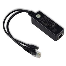 Ieee 802.3Af Micro Usb Active Poe Splitter Power Over Ethernet 48V To 5V 2.4A Fo - £17.23 GBP