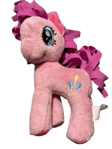 6" My Little Pony Pinkie Pie Stuffed Plush 2013 Hasbro ~ Pink Horse Animal - $11.39