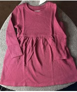 Old Navy Toddler Girls Pink Waffle Knit Long Sleeve Dress Size 2T - $12.86