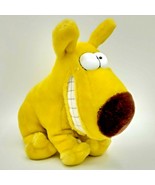 Vintage 1987 24K Mother Goose Grimm Yellow Plush Dog Stuffed Toy Animal ... - $38.01 CAD