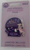 Disney Parks EPCOT Food and Wine Festival 2022 Limited Release Figment Pin NWT - £13.21 GBP