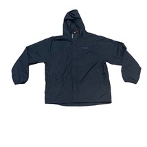 Timberland Weathergear Hooded Jacket XL Navy Blue Full Zip Weather Proof... - £36.06 GBP