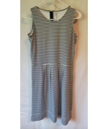 Lulu B XS black white striped dress - $34.99