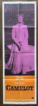 CAMELOT (1967) US Door Panel Poster VANESSA REDGRAVE AS GUENEVERE Rare F... - $195.00
