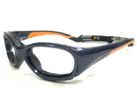 Rec Specs Athletic Goggles Frames SLAM 643 Polished Navy Blue Orange 52-... - $55.88
