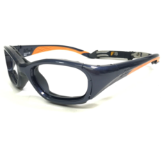 Rec Specs Athletic Goggles Frames SLAM 643 Polished Navy Blue Orange 52-... - £43.51 GBP
