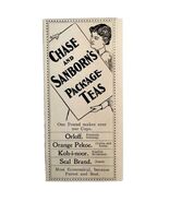 Chase And Sanborn Package Teas Advertisement Victorian Beverage ADBN1xxx - €17,04 EUR