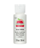 Apple Barrel Acrylic Craft Paint, Matte Finish, Snow White, 2 fl oz (218... - €5,98 EUR