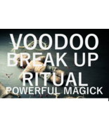 VOODOO break up spell ritual powerful black magic powerful voodoo love s... - $40.99 CAD