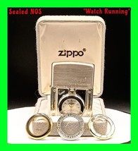 Unique Vintage Zippo Watch Lighter - With Box - SEALED - Watch Is Runnin... - $272.24