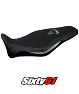 Yamaha MT 09 FZ09 2021 2022 2023 Seat Cover Tappezzeria Silver Black - $245.00