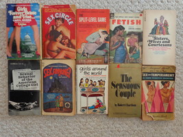 Adult Sex Literature &amp; Humor 12 Books Added Fanny Hill &amp; Secret Affair (#3342) - £79.91 GBP