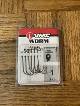 VMC Worm Hook Size 1 - £6.17 GBP