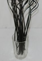 UniQue Designs Black Glitter Curly Ting Stems 27 Inches 20 Pieces image 3