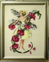 Sale! Complete Xstitch Kit with AIDA "November Topaz Fairie MD96 by Mirabilia - $78.20