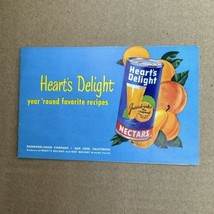 Hearts Delight Year ‘Round Favorite Recipes Nectars 1950’s Booklet Cookbook - $28.75