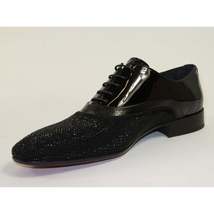 Men's GENIO Suede Red Leather Sole Shoes Turkey 120196517 Black Stones image 3