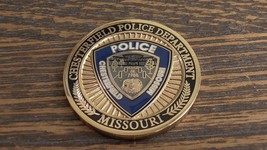 Chesterfield Police Department Missouri Challenge Coin #289R - £24.14 GBP