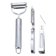 Stainless Steel Vegetable Peeler 3 Pc Set - $10.89