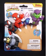 Spidey &amp; his Amazing Friends vinyl finger Puppets New - £11.01 GBP