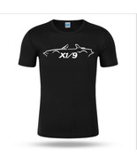 FIAT X1/9 Bertone retro vintage oldschool car Italian classic black t-shirt - $28.71+