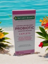 Nature&#39;s Bounty 30 Caps Optimal Solutions Probiotic Exp 10/2025 - £8.59 GBP