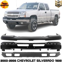 Front Bumper Face Bar Kit Paintable For 2003-2006 Chevrolet Silverado 1500 - £370.83 GBP