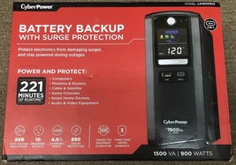 CyberPower 1500VA Battery Back-Up System UPS 10 Outlet Surge Protector L... - $169.99
