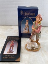 Fontanini Depose Made in Italy Roman Paul 5&quot; Nativity Figurine Sheep w/Box 54024 - £11.21 GBP