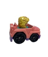 Fisher Price Little People Wheelies Town Girl Mom Pink Purple Driving - $3.11